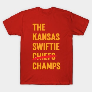 The Kansas Swiftie Champs T-Shirt